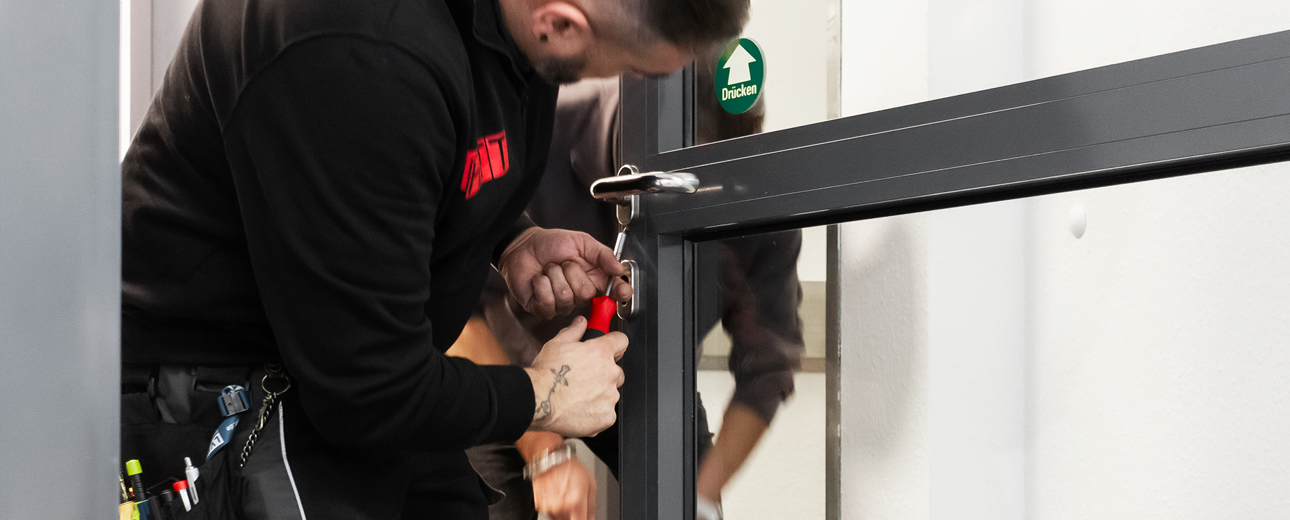 Mitarbeiter bei der Arbeit